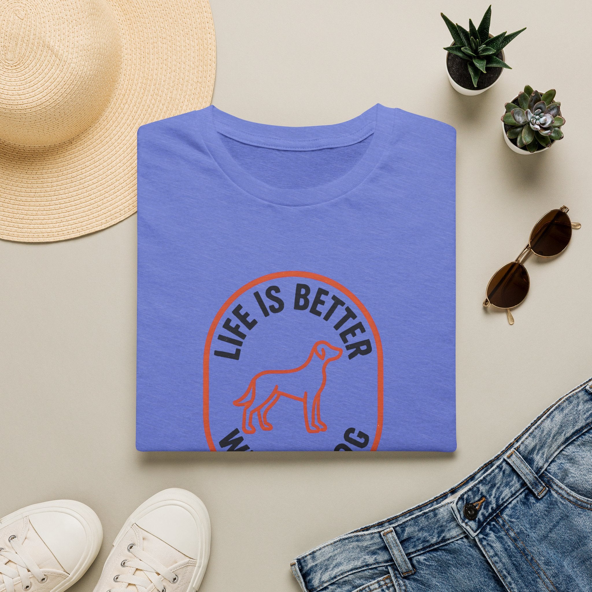 Dog neon sign T-Shirt