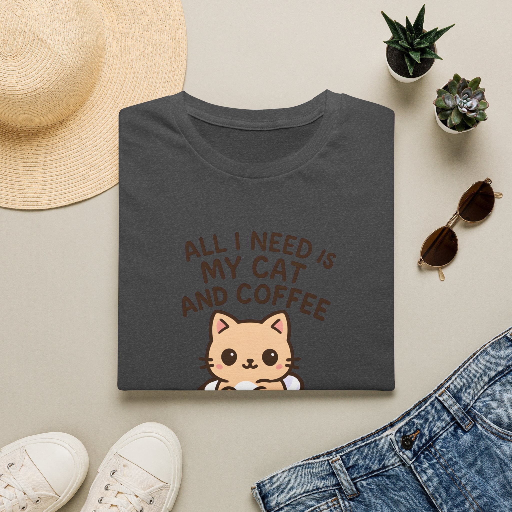 Cat in Coffee Cup T-Shirt