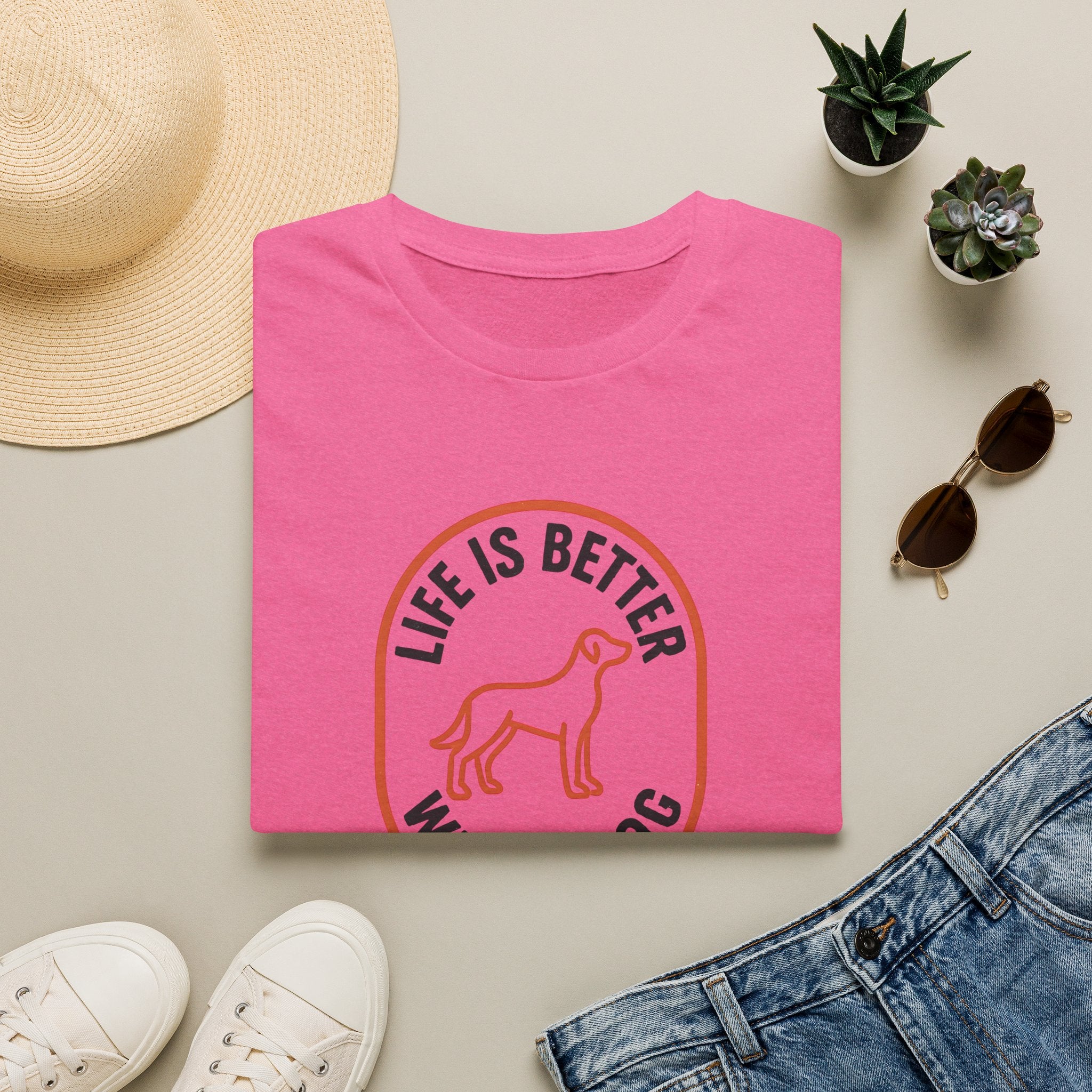 Dog neon sign T-Shirt