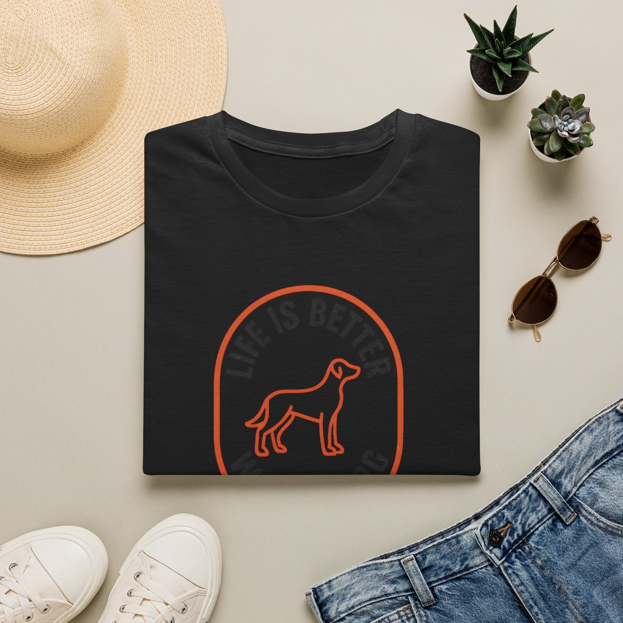 Dog neon sign T-Shirt
