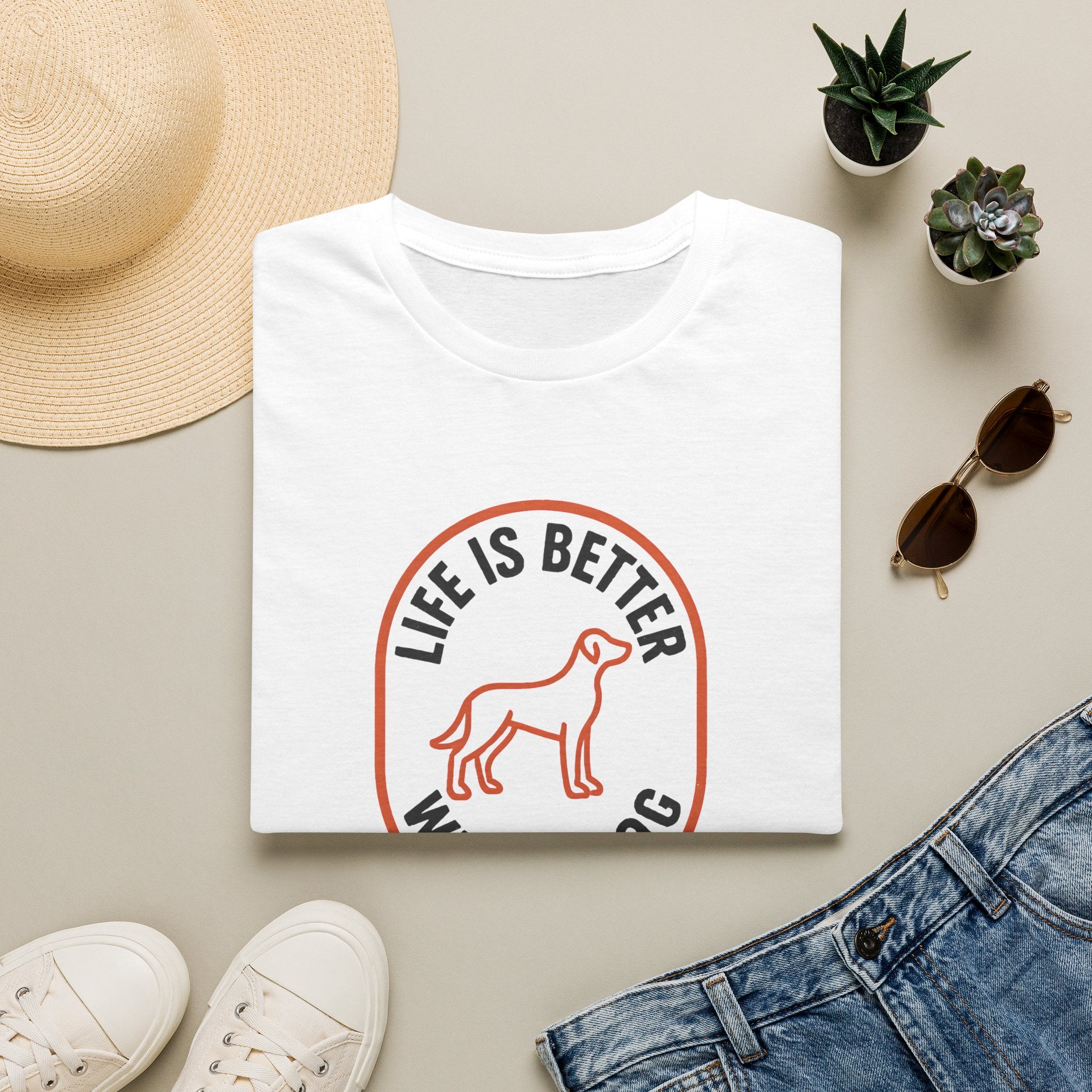Dog neon sign T-Shirt