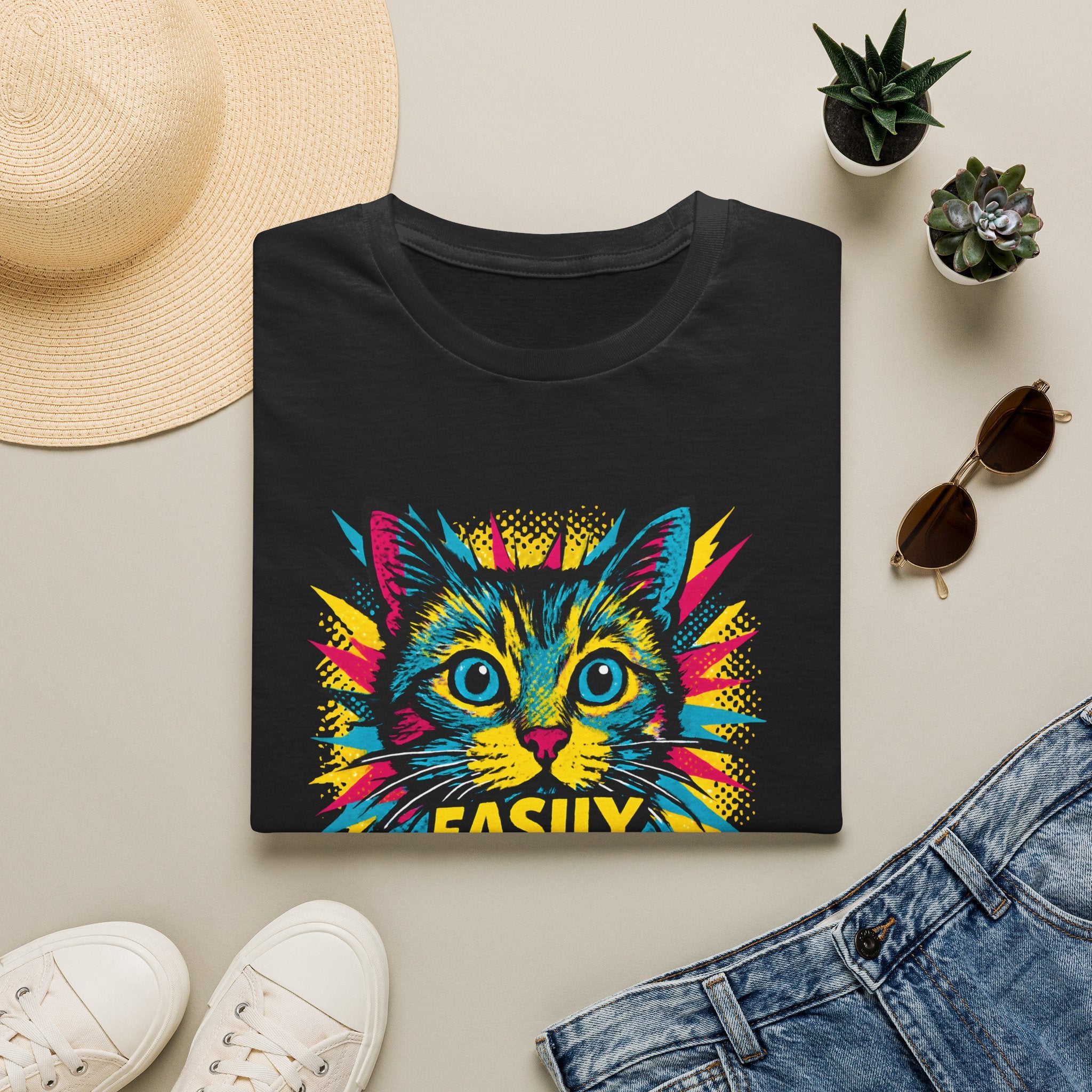 Easily Distracted by Cats T-Shirt